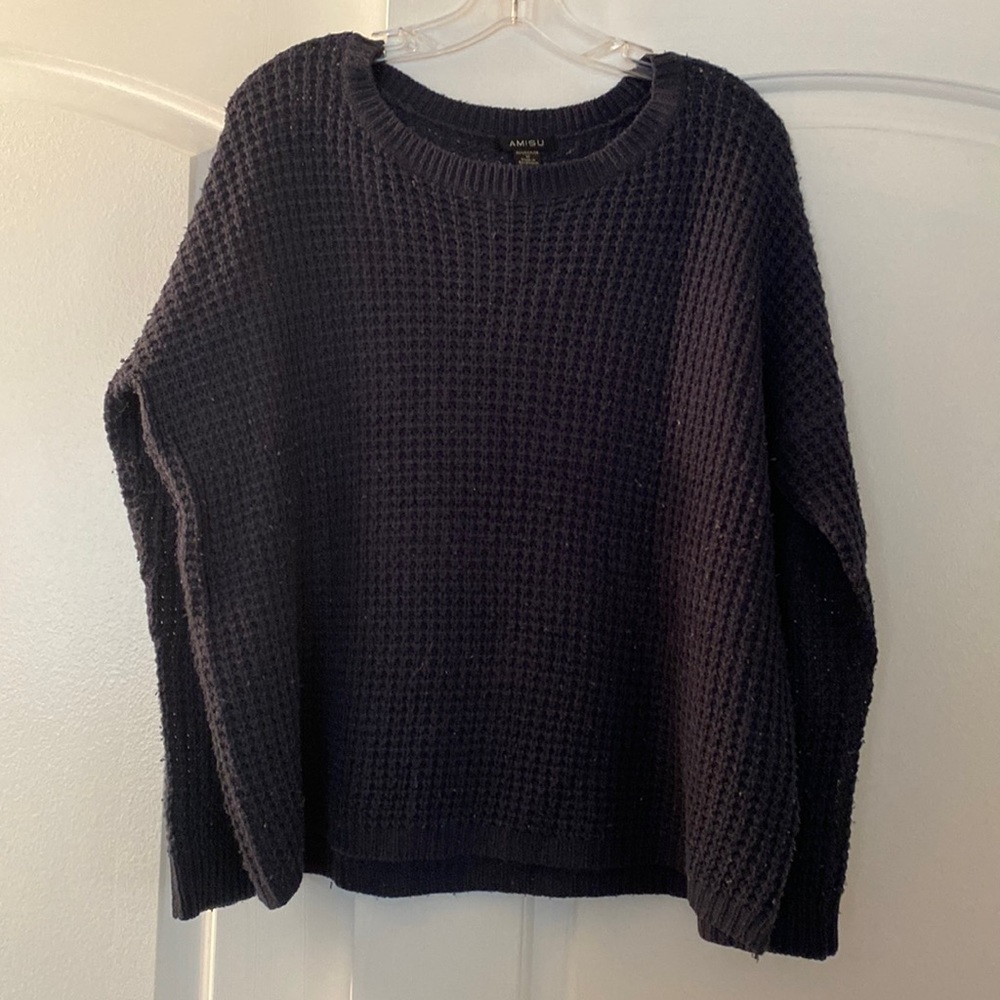 Navy sweater